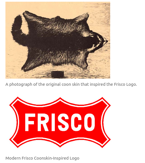 The Frisco Coonskin Logo